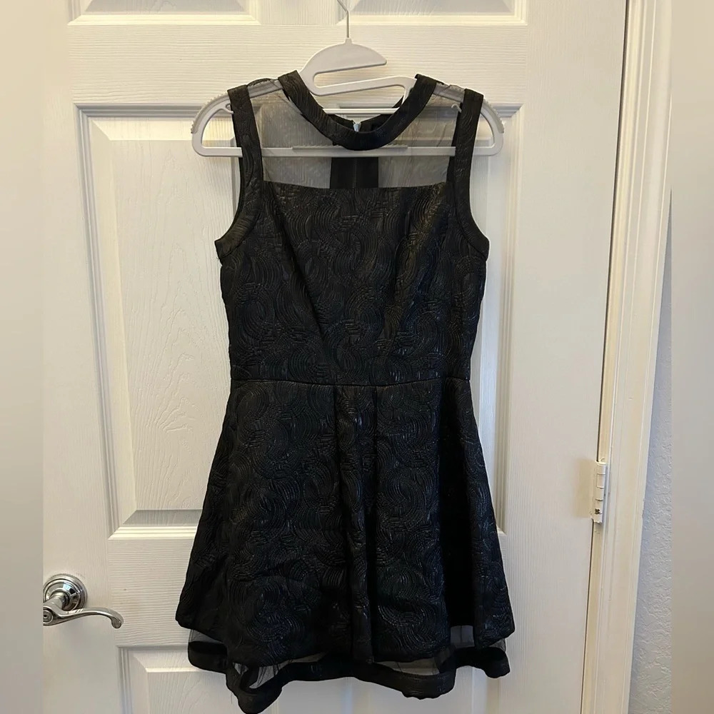Alexis black Mini Dress, size s